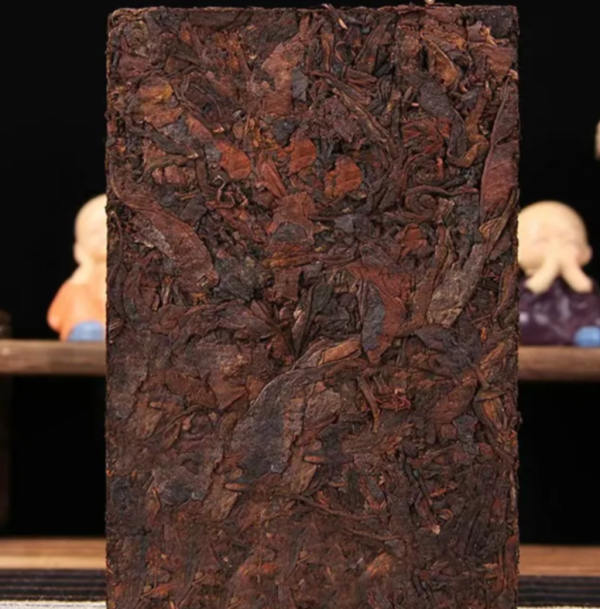 Aged brick tea, Pu Erh tee ,Shu, 250 g, 2019 - Image 2