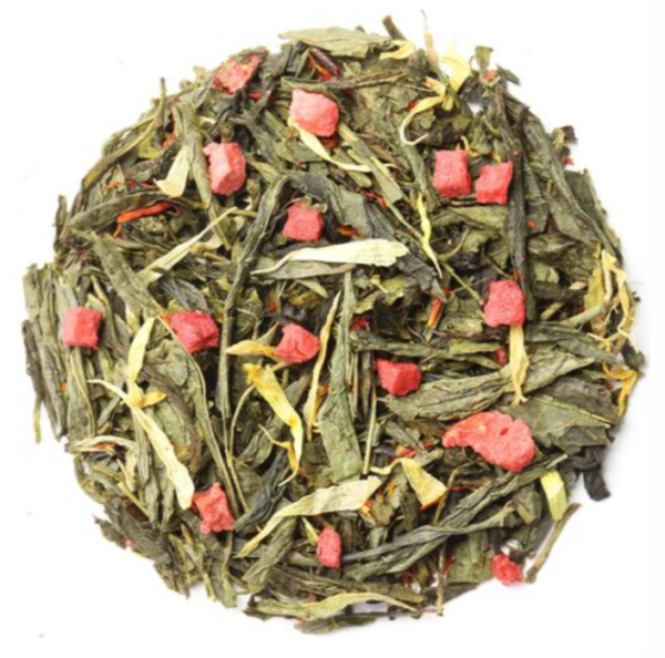 Maasikakreem, aromatiseeritud tee